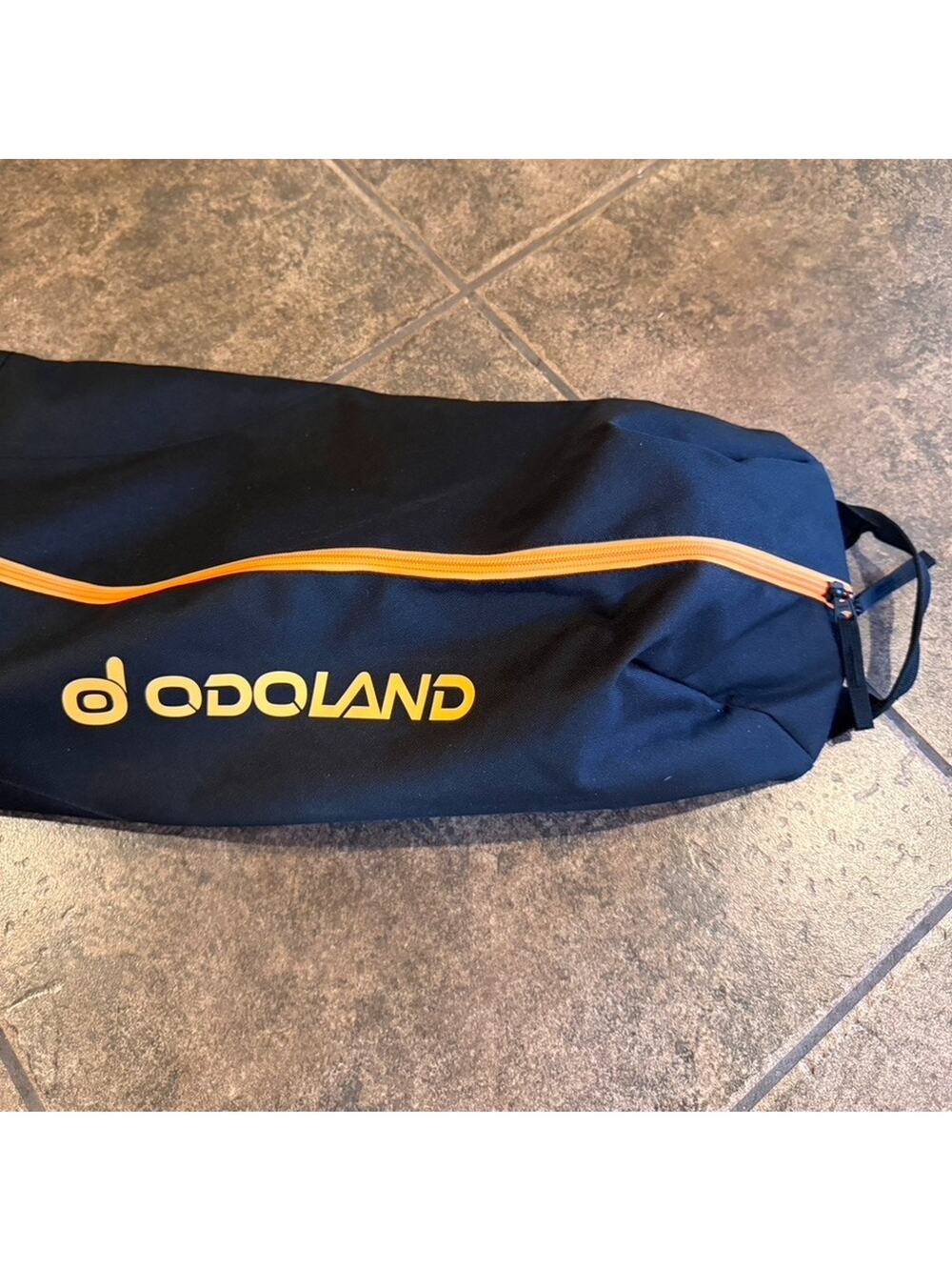 Odoland Bag Ski Snowboard Padded for Air Travel Waterproof Roll Top Design EUC